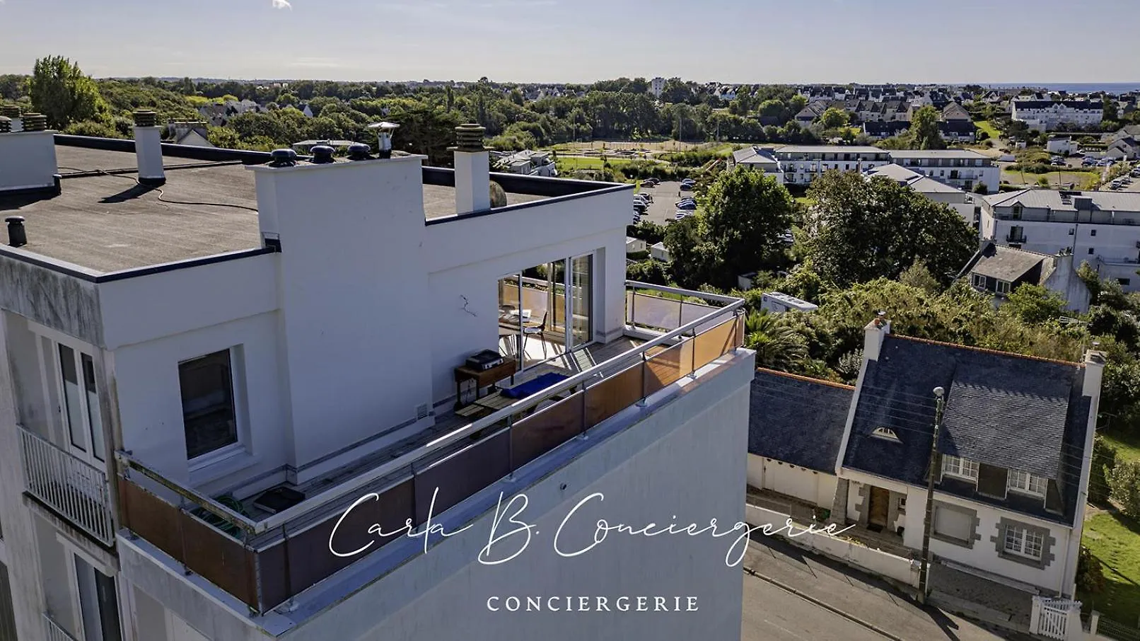 Le Belvedere - Appartement Pleine Vue Mer 6 Pers Concarneau